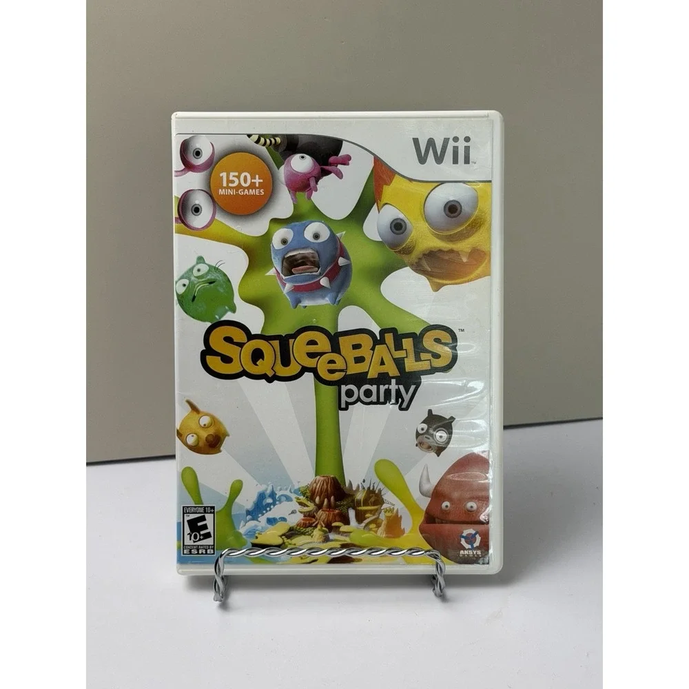 Squeeballs Party • Nintendo Wii • 2009 • Complete With Manual